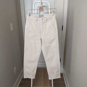 Everlane straight leg crop pants